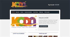Desktop Screenshot of kansaschoral.com